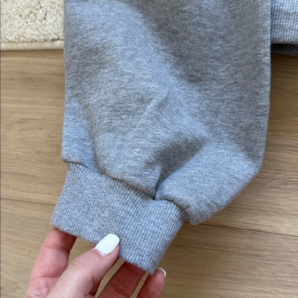 NEW- For Love & Lemons Josie Gray Sweatshirt - Picture 6 of 12